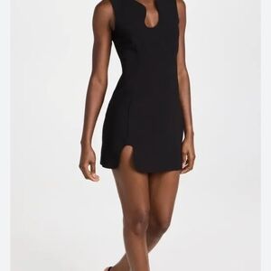 Amanda Uprichard Classic Black "PUZZLE" dress